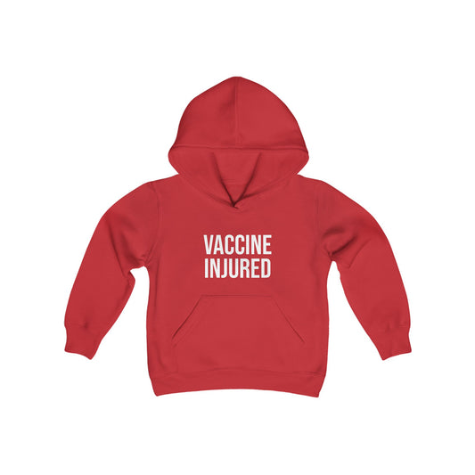 Vaccine Injured Youth Heavy Blend Hooded Sweatshirt