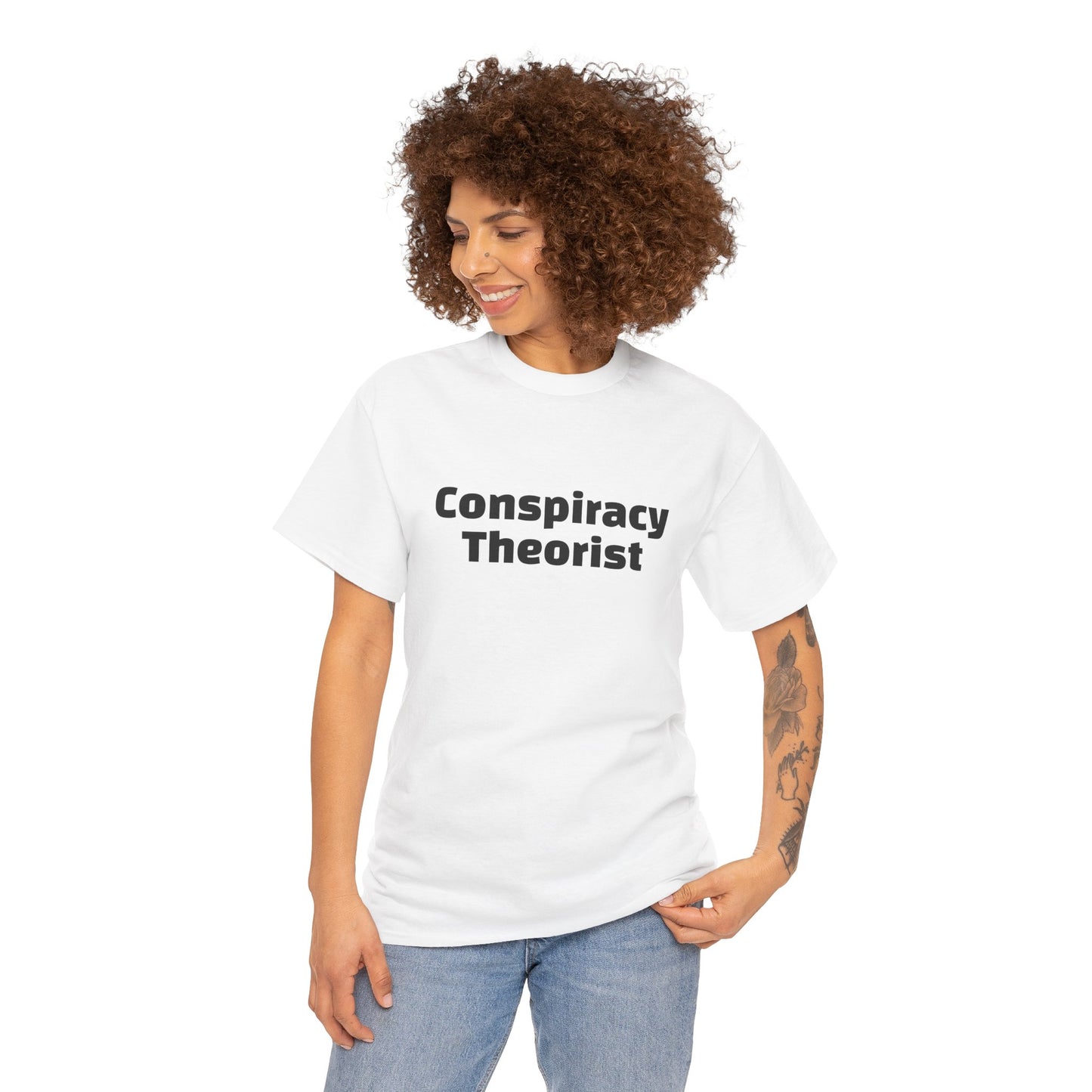 Conspiracy Theorist - Unisex Heavy Cotton Tee