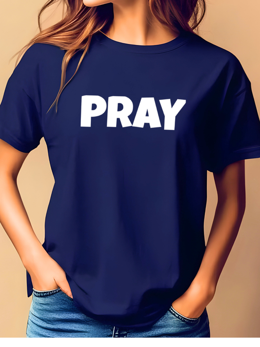 Pray Tshirt | Comfort Colors T-shirt | Christian Shirt | Stylish Trendy Apparel
